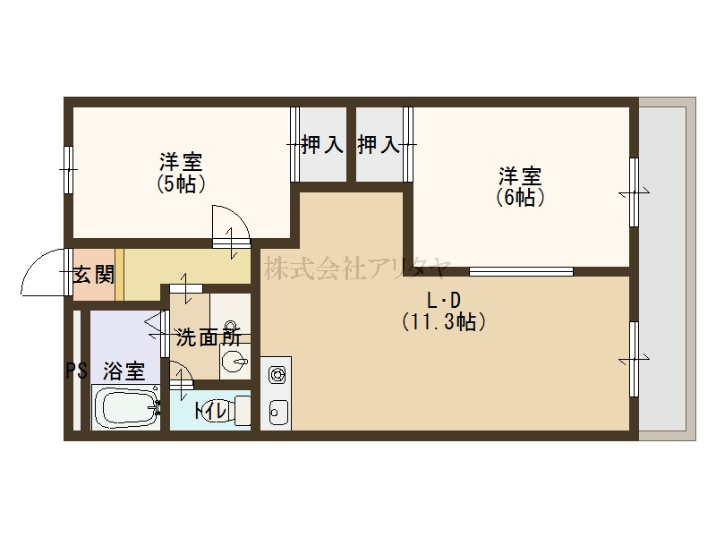 寿マンションⅠ号館　201