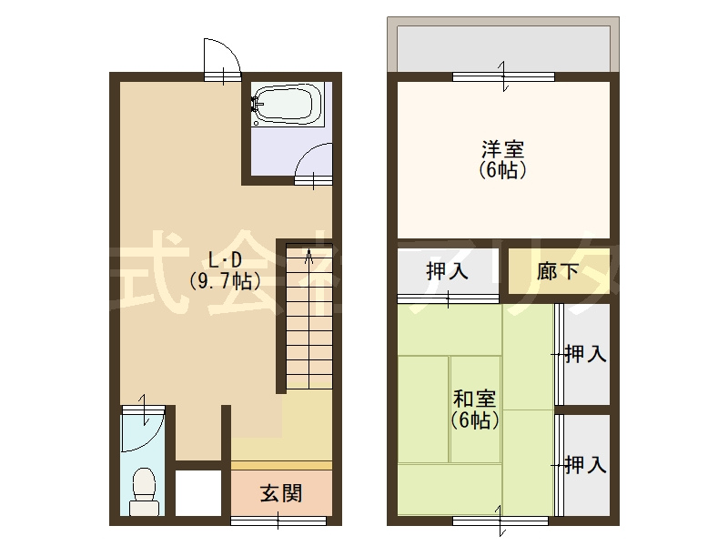 深井中町貸家