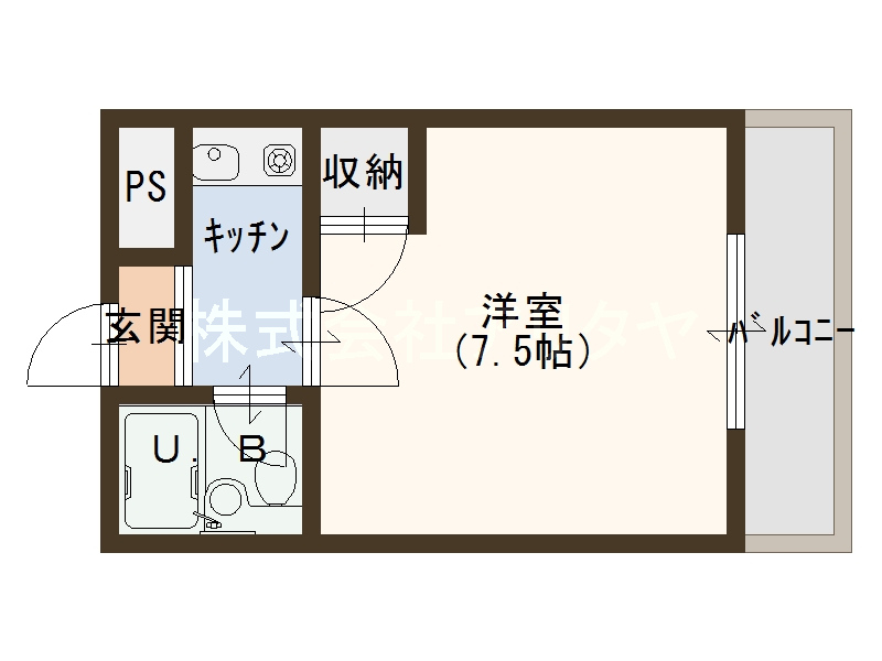 コーポ川内Ⅱ　102