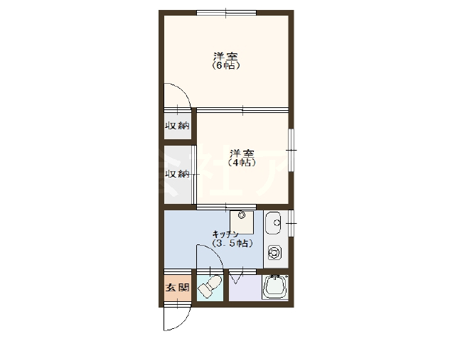 マンション北野田　13号