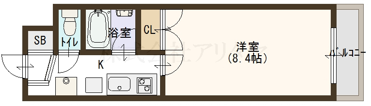 白鷺ＴＫハイツ1号館  203