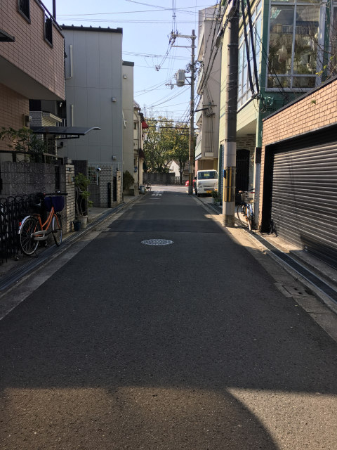 前面道路
