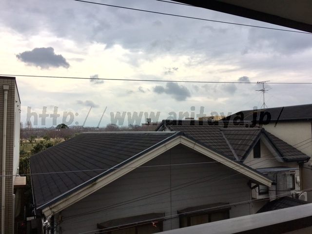 バルコニーからの景色