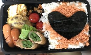 ハート弁当